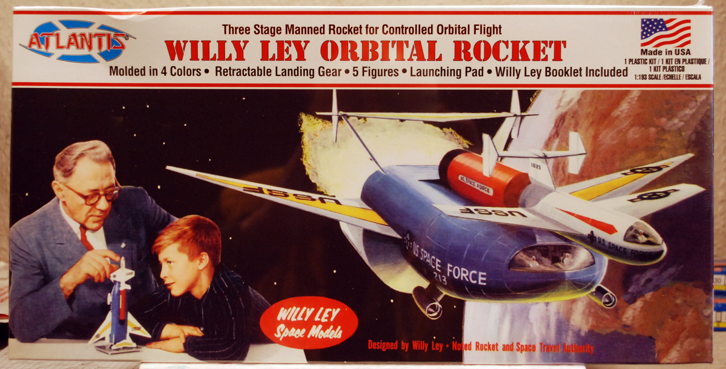 Atlantis 46 Willy Ley Orbital Rocket Bausatz