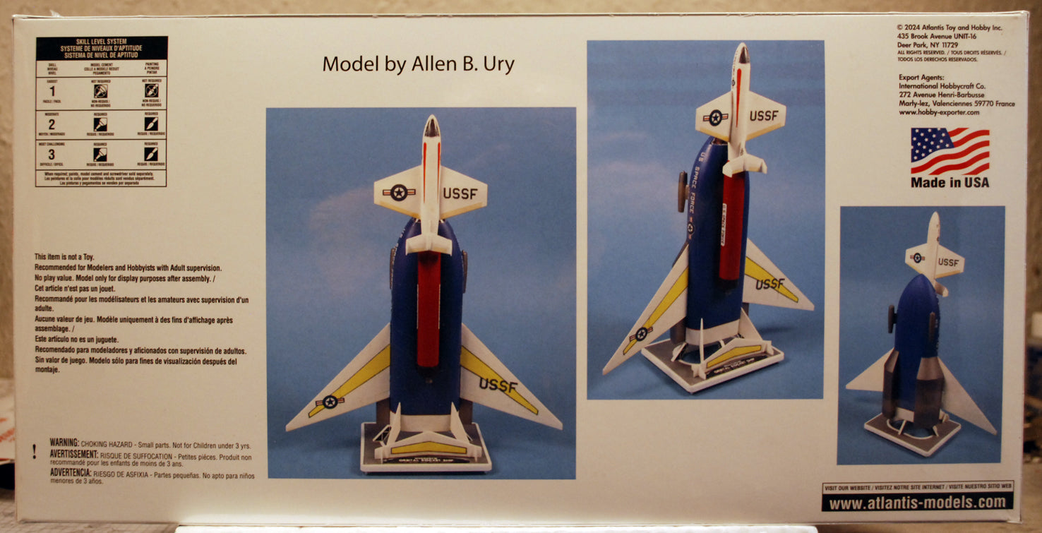 Atlantis 46 Willy Ley Orbital Rocket Bausatz