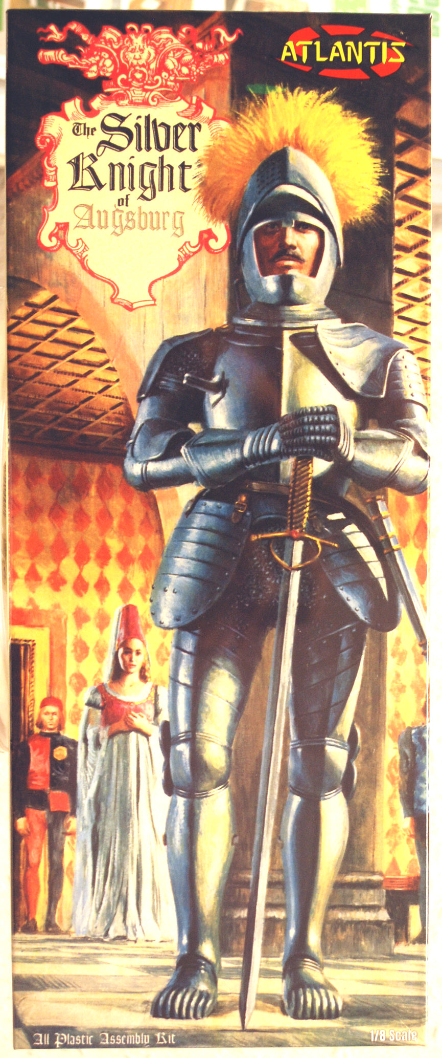 Atlantis 471 Silver Knight of Augsburg Der Silberne Ritter 1:8 Figuren Bausatz