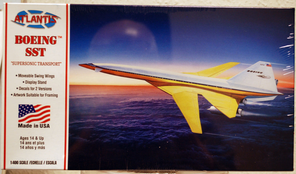 Atlantis 6815 Boeing 2707 SST Supersonic Transport Jet 1:400