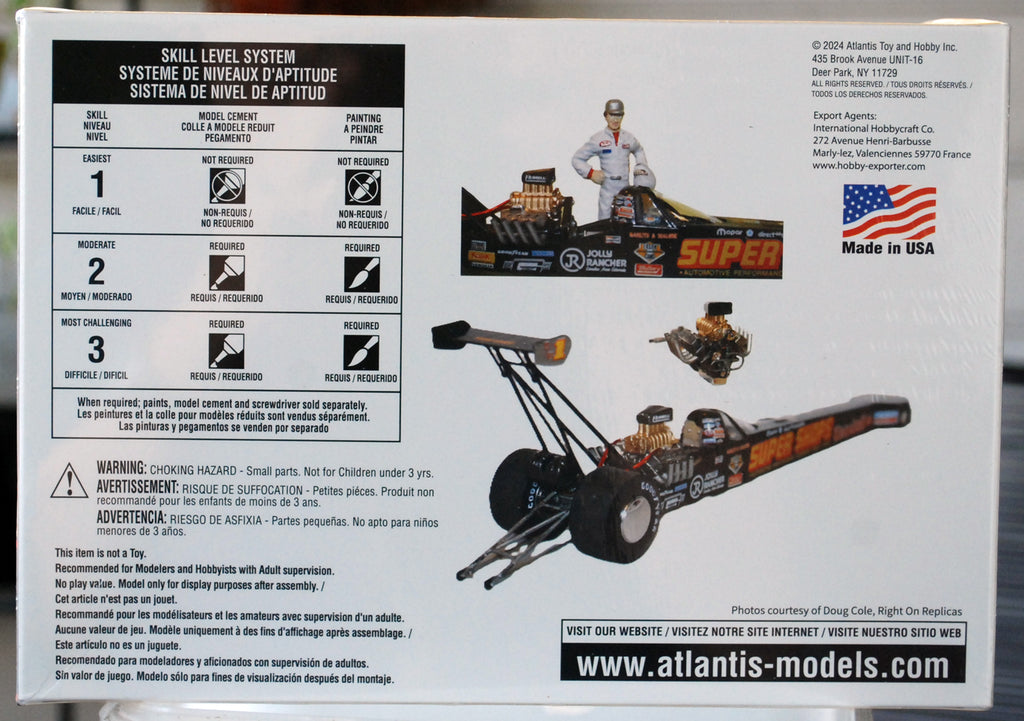 Atlantis 7152 Don Garlits Swamp Rat XXX Dragster 1:25 Wiederauflage 2024