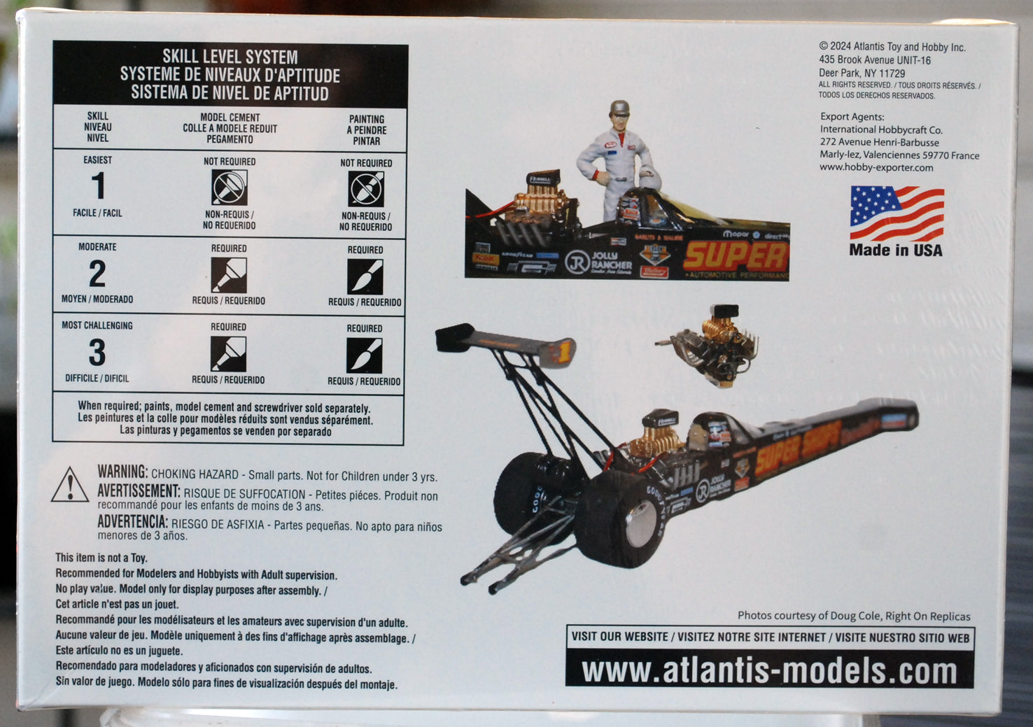 Atlantis 7152 Don Garlits Swamp Rat XXX Dragster 1:25 Wiederauflage 2024