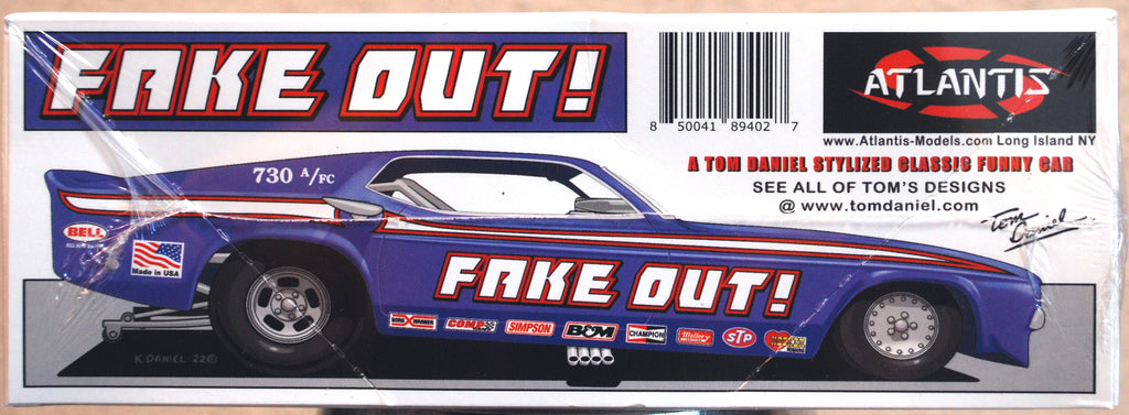 Atlantis 8275 Tom Daniels Fake Out Funny Car 1:32 neu 2022 Snap Bausatz