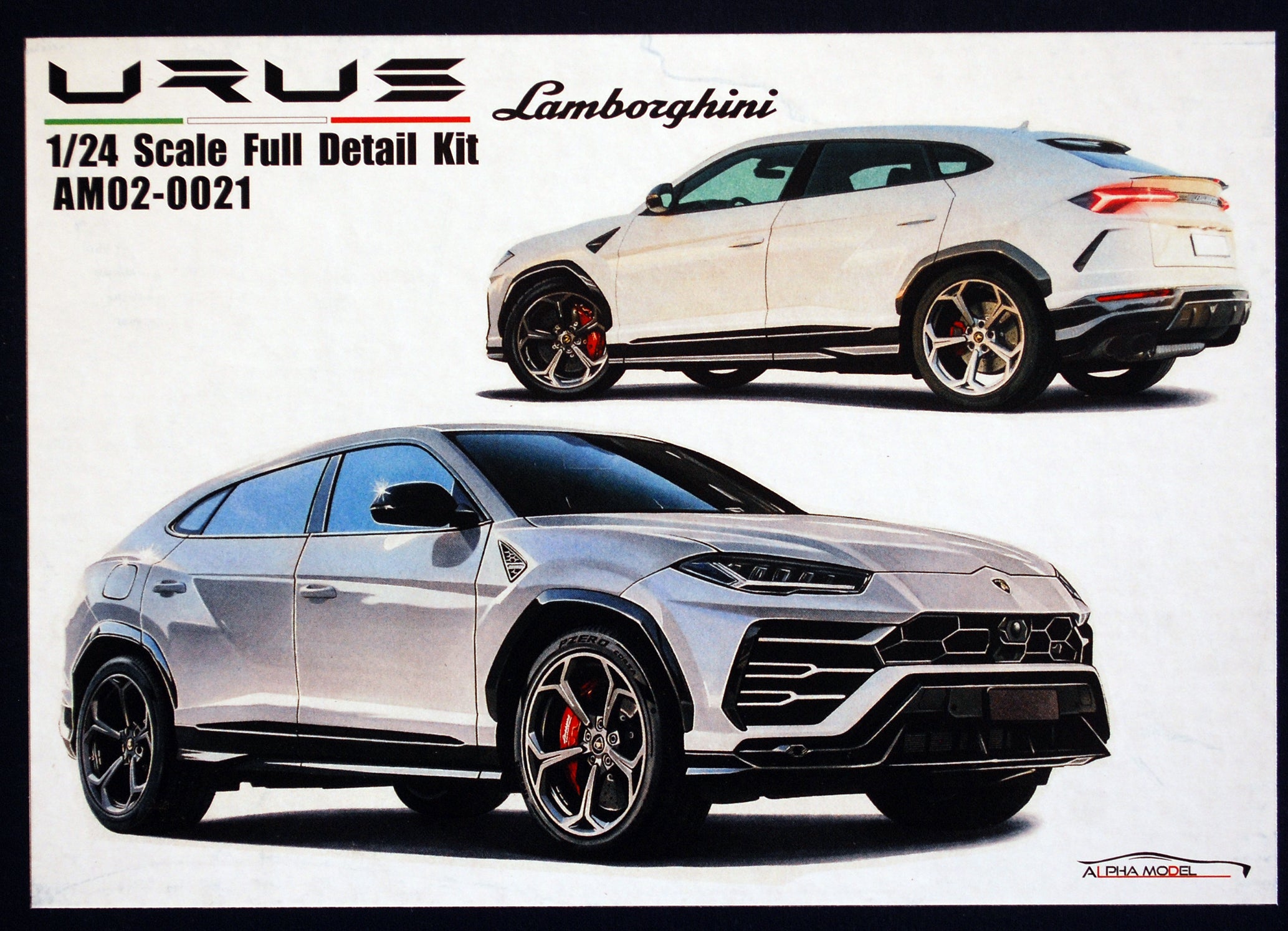 2018 Lamborghini Urus Bausatz 1:24 Alpha Model 02-0021 neu 2022