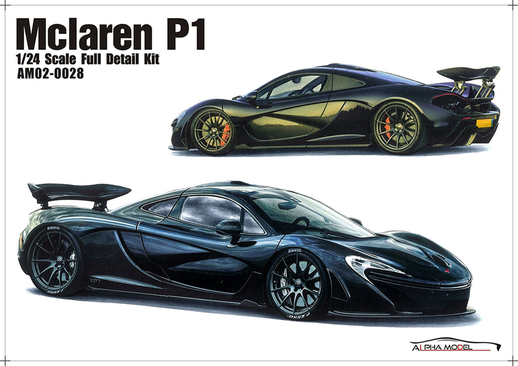 2015 McLaren P1  1:24 Alpha Model 02-0028 neu 2022