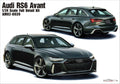 2019 Audi RS 6 Avant 1:24 Alpha Model 02-0039 neu 2021