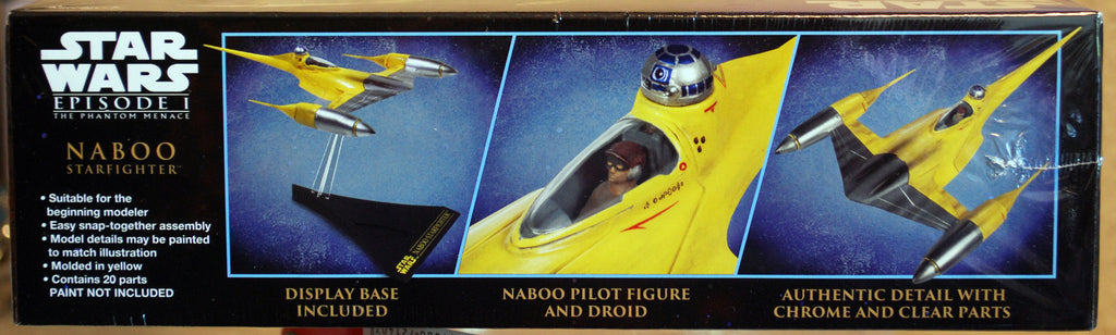 AMT 1376 Star Wars Naboo Starfighter Episode 1 The Phantom Menace
