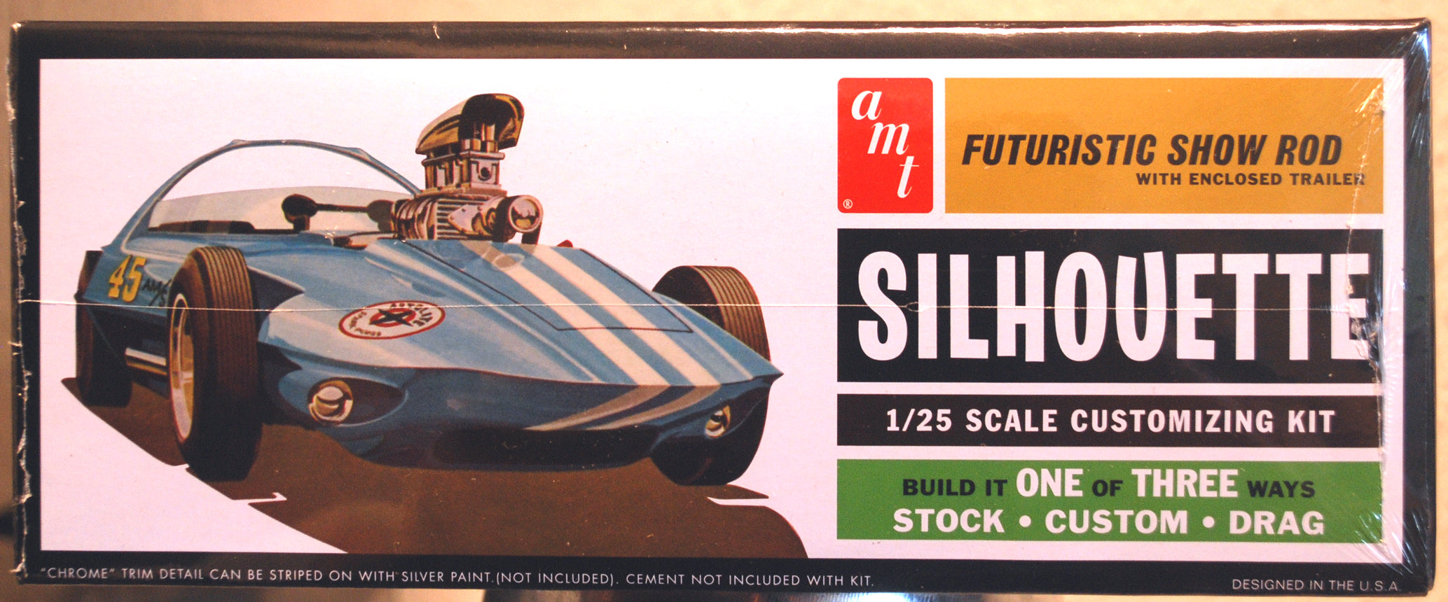 AMT 1045 Silhouette Show Car incl. Trailer 1:25