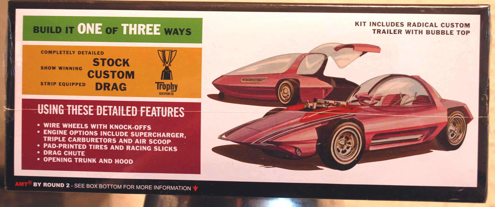 AMT 1045 Silhouette Show Car incl. Trailer 1:25