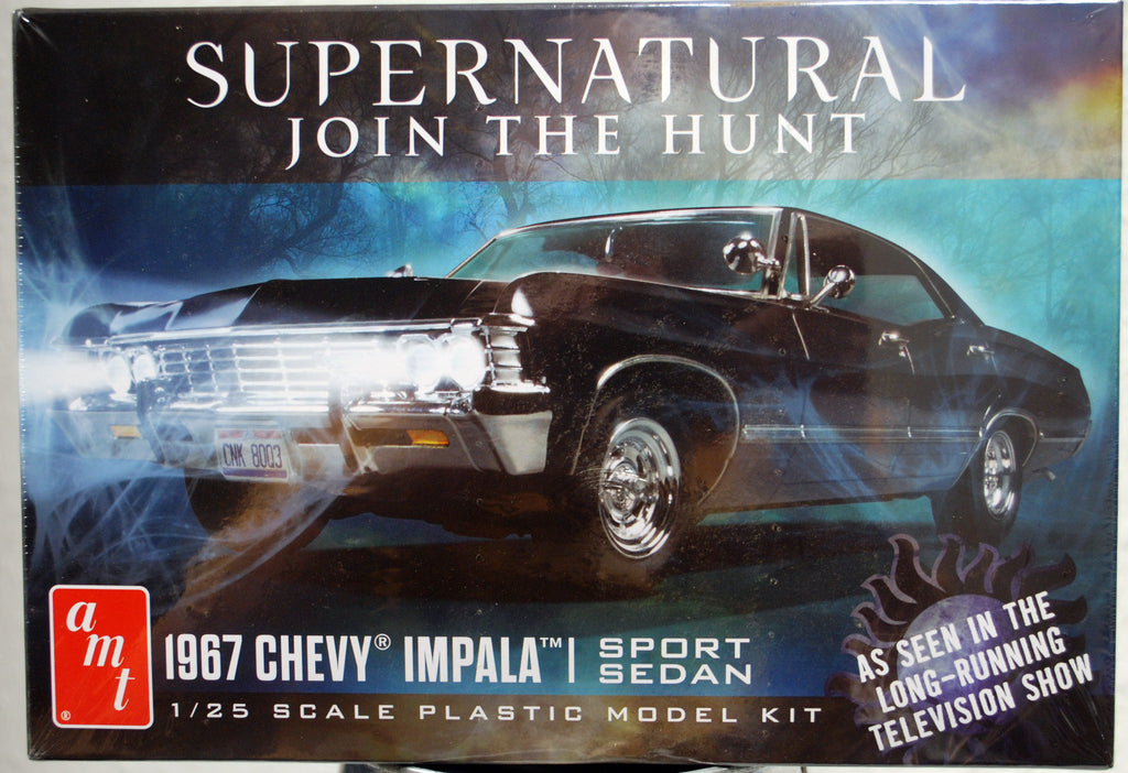 1967 Chevrolet Impala Sport Sedan Supernatural 1:25 AMT 1124