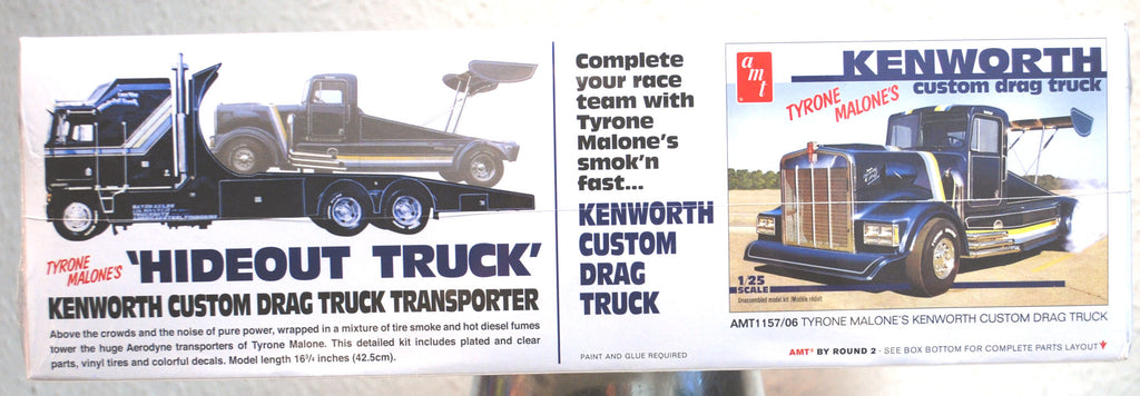 1974 Hideout Truck Kenworth Aerodyne Tyrone Malone 1:25 AMT 1158