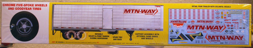 Great Dane 40' Dry Goods Trailer 1:25 AMT 1185 wieder neu 2022
