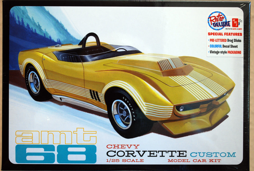 1968 Chevrolet Corvette Custom 1:25 AMT 1236