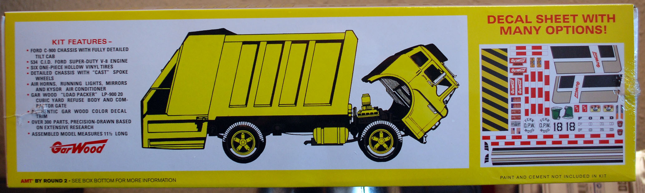 AMT 1247 Refuse Truck Ford C 900 w. Load Packer Garwood Müll-Laster 1:25 neu2022