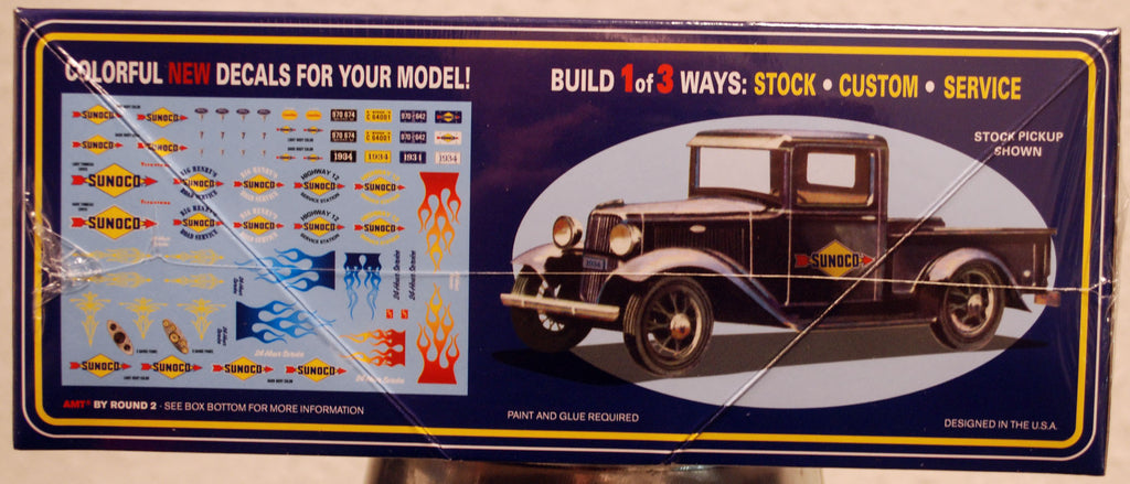 1934 Ford Pickup Sunoco 3´n1 1:25 AMT 1289 wieder neu 2022