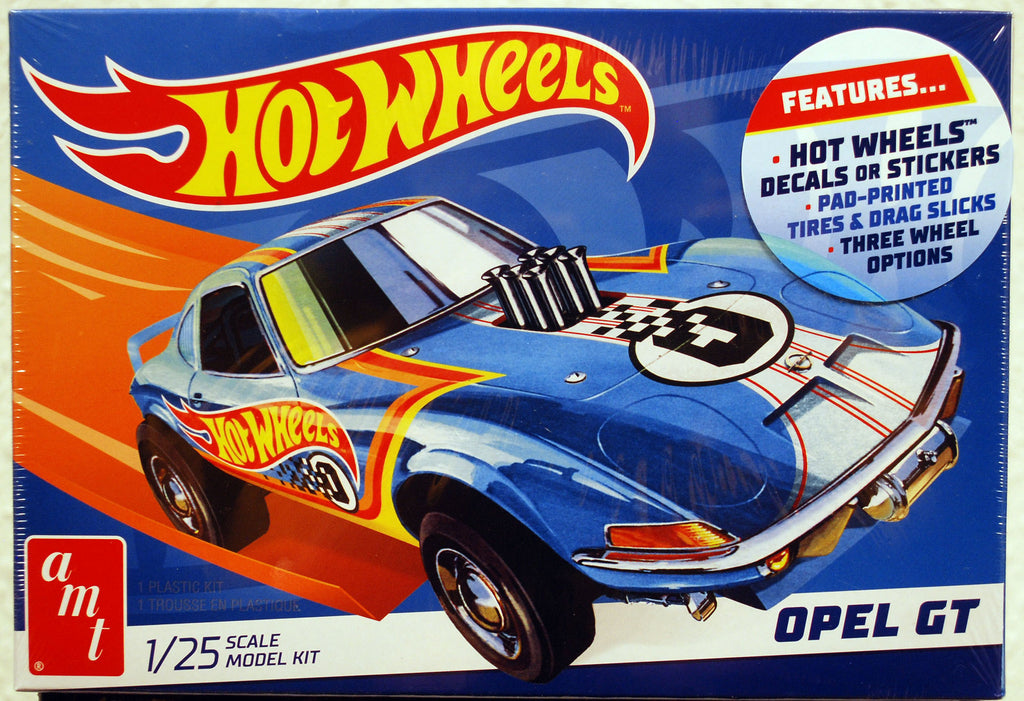 AMT 1303 1968 Opel GT 3´n1 Buick Little Corvette 1:25