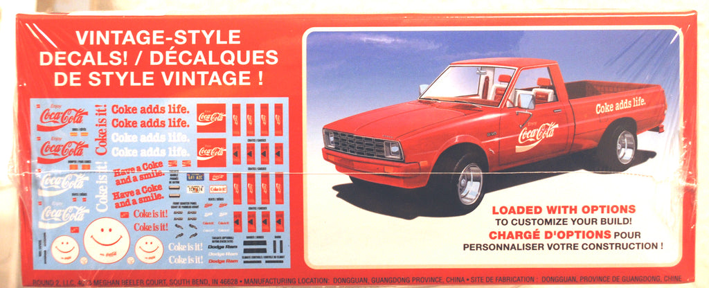 AMT 1306 1980 Dodge Ram D 50 Pickup Coca-Cola 1:25