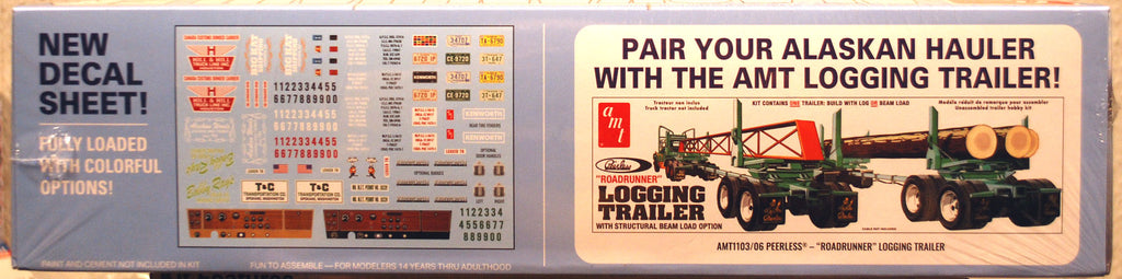 AMT 1339 Kenworth Alaskan Hauler 1:25 wieder neu 2023