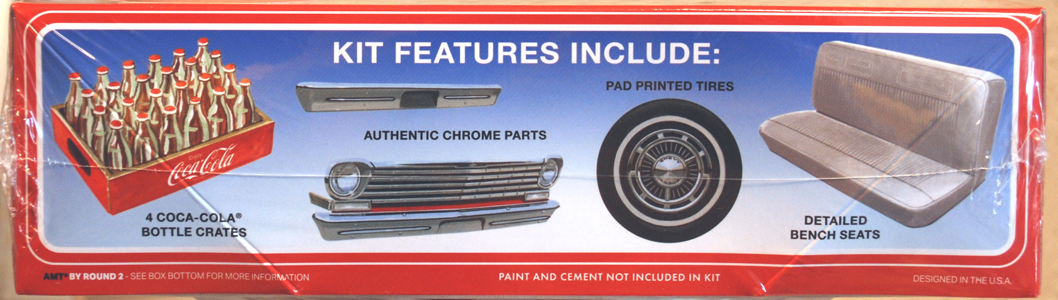 AMT 1353 1963 Chevrolet II Nova Station Wagon Coca-Cola 1:25