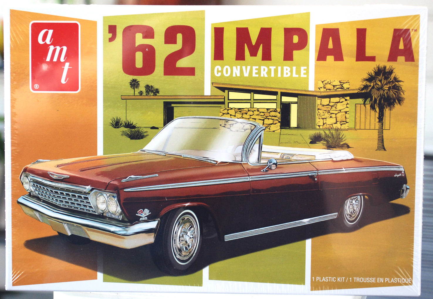 AMT 1355 1962 Chevrolet Impala SS Convertible 1 1:25 wieder neu 2023
