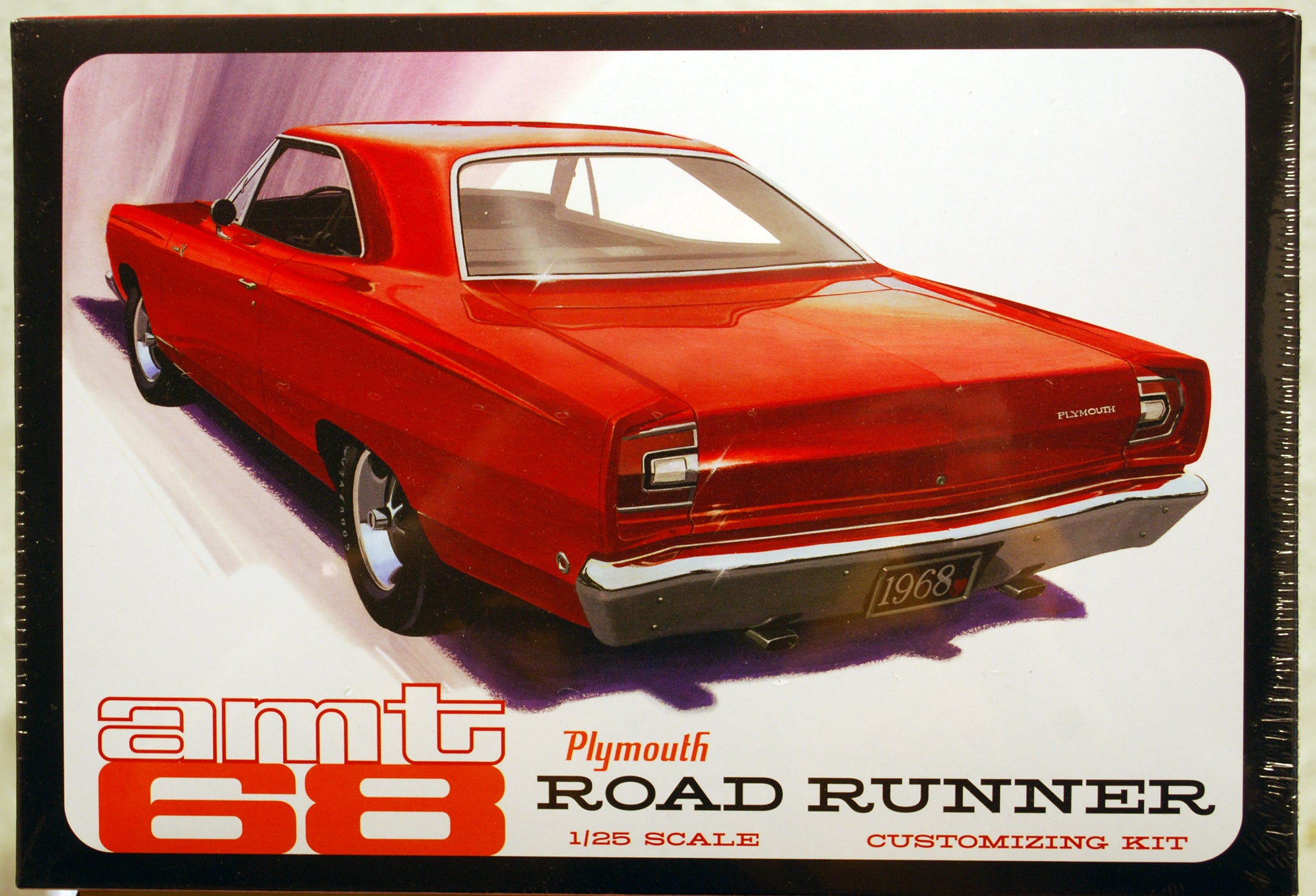 1968 Plymouth Roadrunner 2´n1 Kit 1:25 AMT 1363 wieder neu 2023 wieder neu