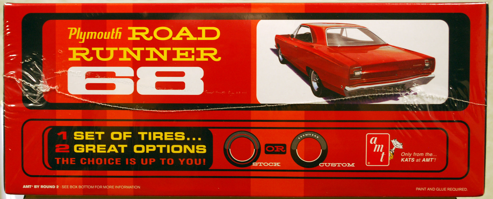 1968 Plymouth Roadrunner 2´n1 Kit 1:25 AMT 1363 wieder neu 2023 wieder neu