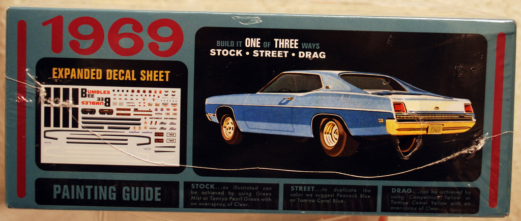 AMT 1373 1969 Ford Galaxie Hardtop 3´n1 1:25