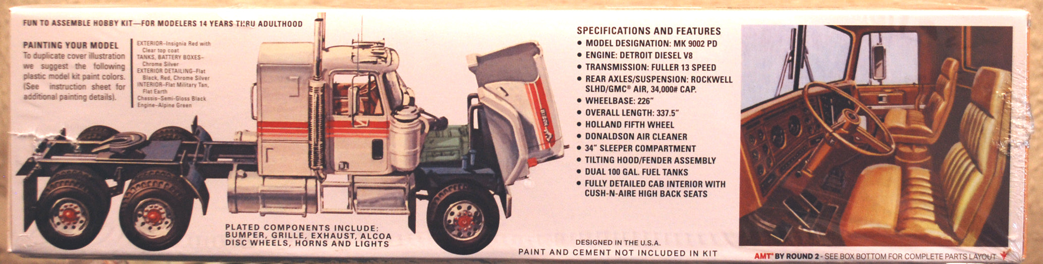 AMT 1390 Chevy Bison Tractor 1:25