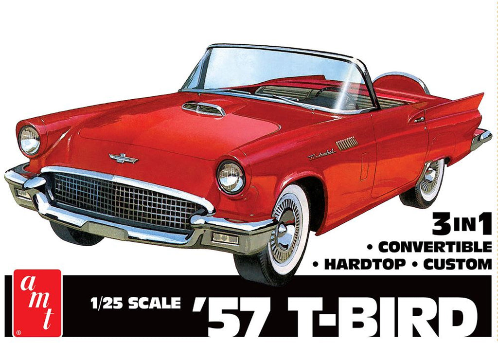 AMT 1397 1957 Ford Thunderbird 3´n1 1:25