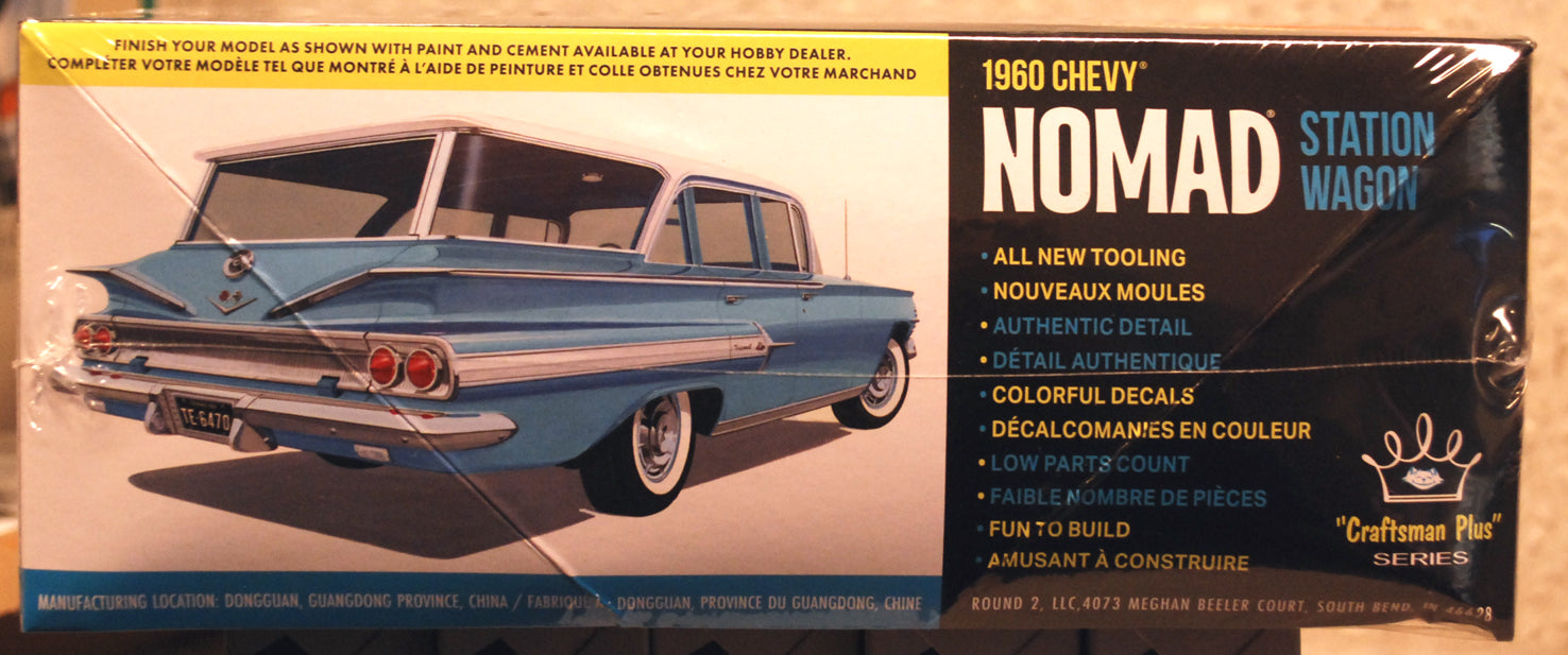 AMT 1402 1960 Chevrolet Nomad Station Wagon 1:25 new tool 2026