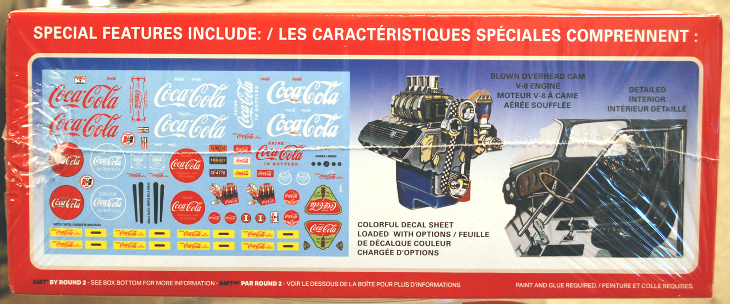 AMT 1406 1933 Willy´s Panel Truck Coca Cola 1:25 Bausatz wieder neu 2024