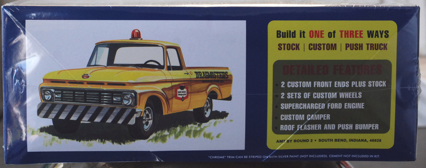 AMT 1412 1963 Ford F 100 Pickup Camper Truck 1:25 Bausatz neu 2024