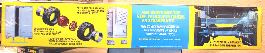 AMT 1421 Fruehauf FB 40' Reefer Trailer 1:25  wieder neu 2024