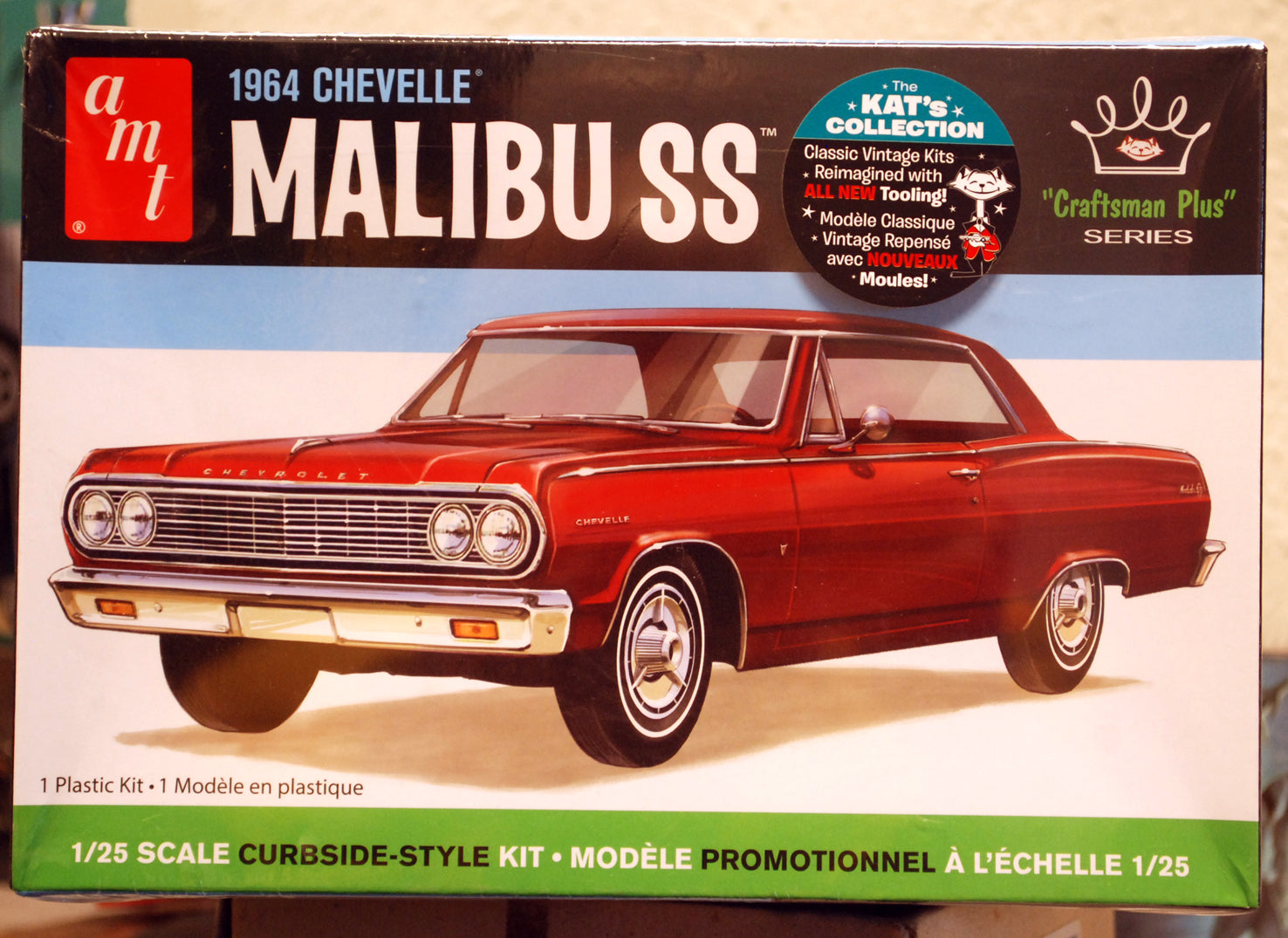 AMT 1426 1964 Chevrolet Chevelle Malibu SS 1:25 new tool 2024