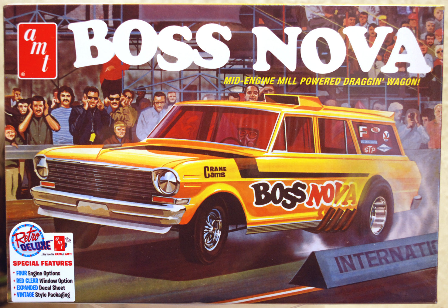 AMT 1441 BOSS Nova Funny Car 1:25 Bausatz wieder neu 2024