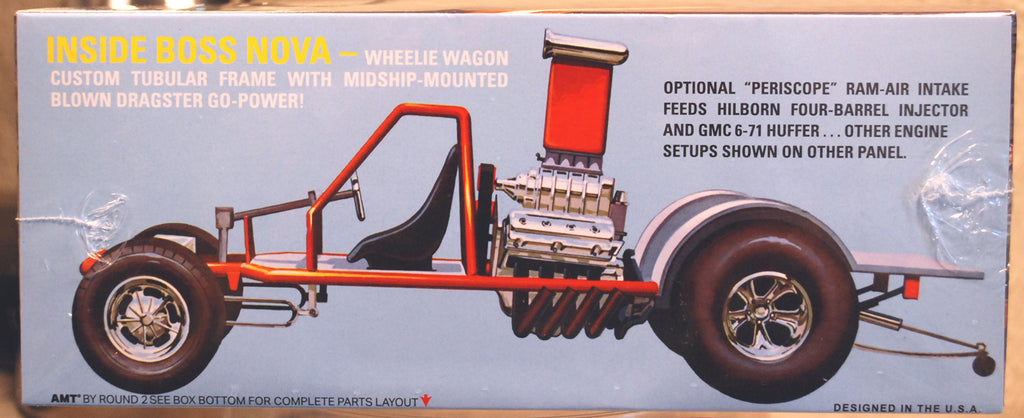 AMT 1441 BOSS Nova Funny Car 1:25 Bausatz wieder neu 2024