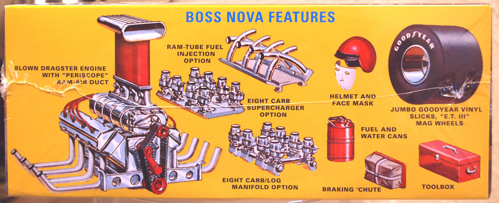 AMT 1441 BOSS Nova Funny Car 1:25 Bausatz wieder neu 2024