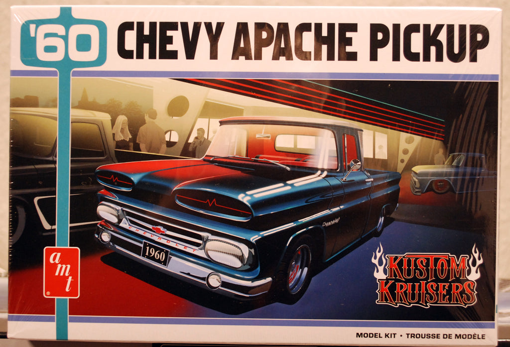 AMT 1444 1960 Chevrolet Apache Pickup 1:25  wieder neu 2024