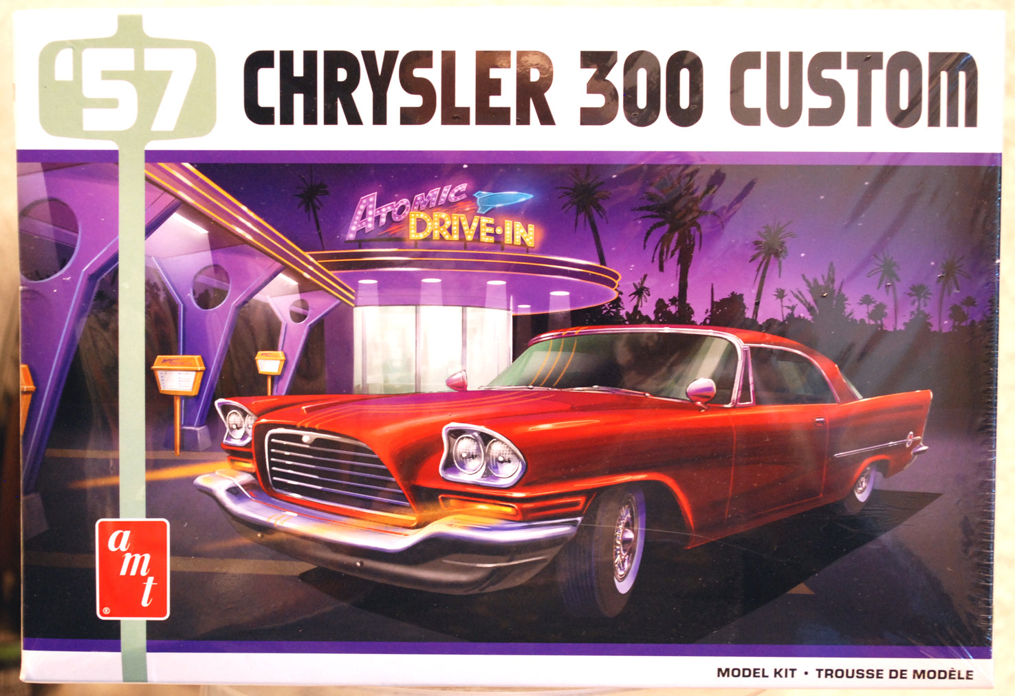 AMT 1447 1957 Chrysler 300 Custom 1:25 Bausatz wieder neu 2024
