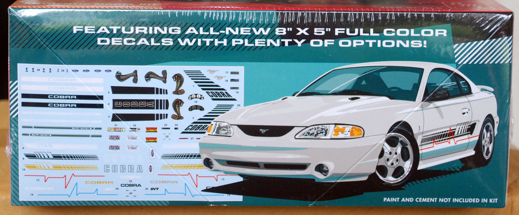 AMT 1494 1997 Ford Mustang Cobra 1:25  Bausatz Wiederauflage 2025