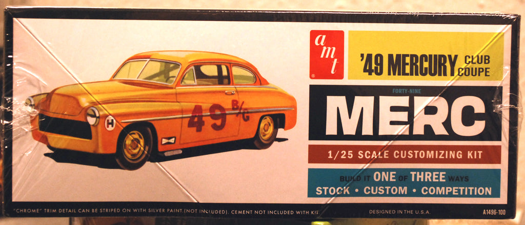 AMT 1496 1949 Mercury Club Coupe 1:25 Bausatz wieder neu 2025