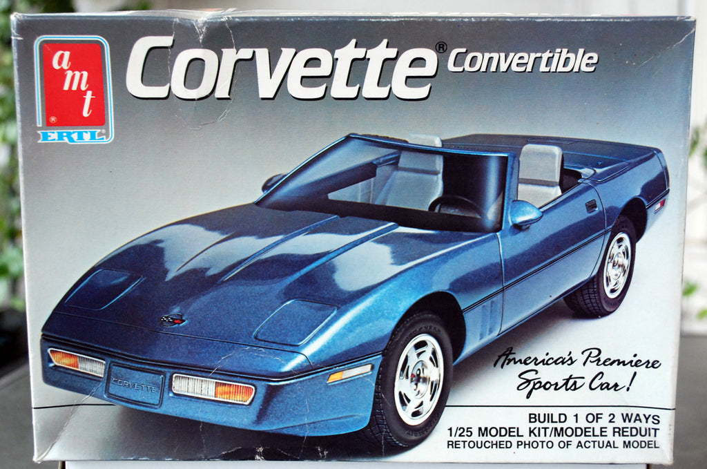 AMT 6266 1986 Chevrolet Corvette C4 Convertible 1:25 Bausatz