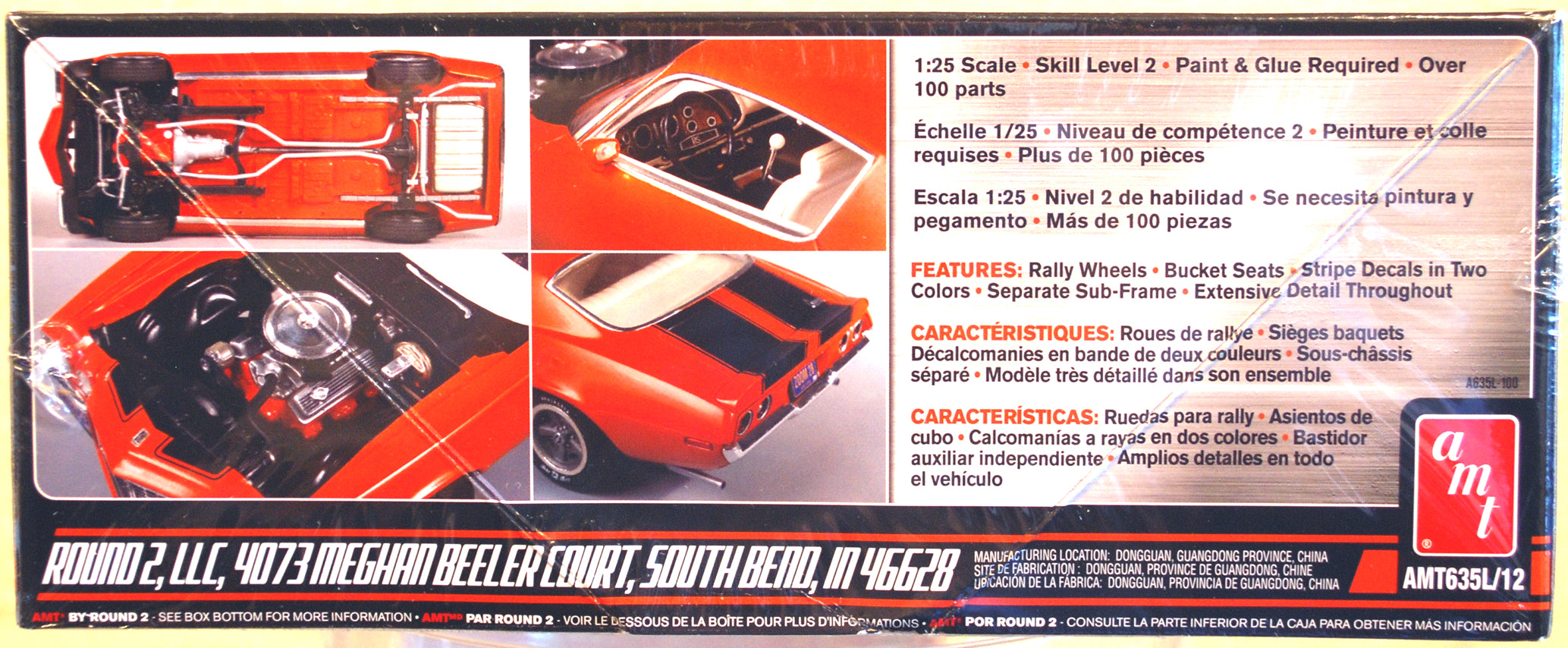 19701/2 Chevrolet Camaro Z 28, 1:25, AMT 635