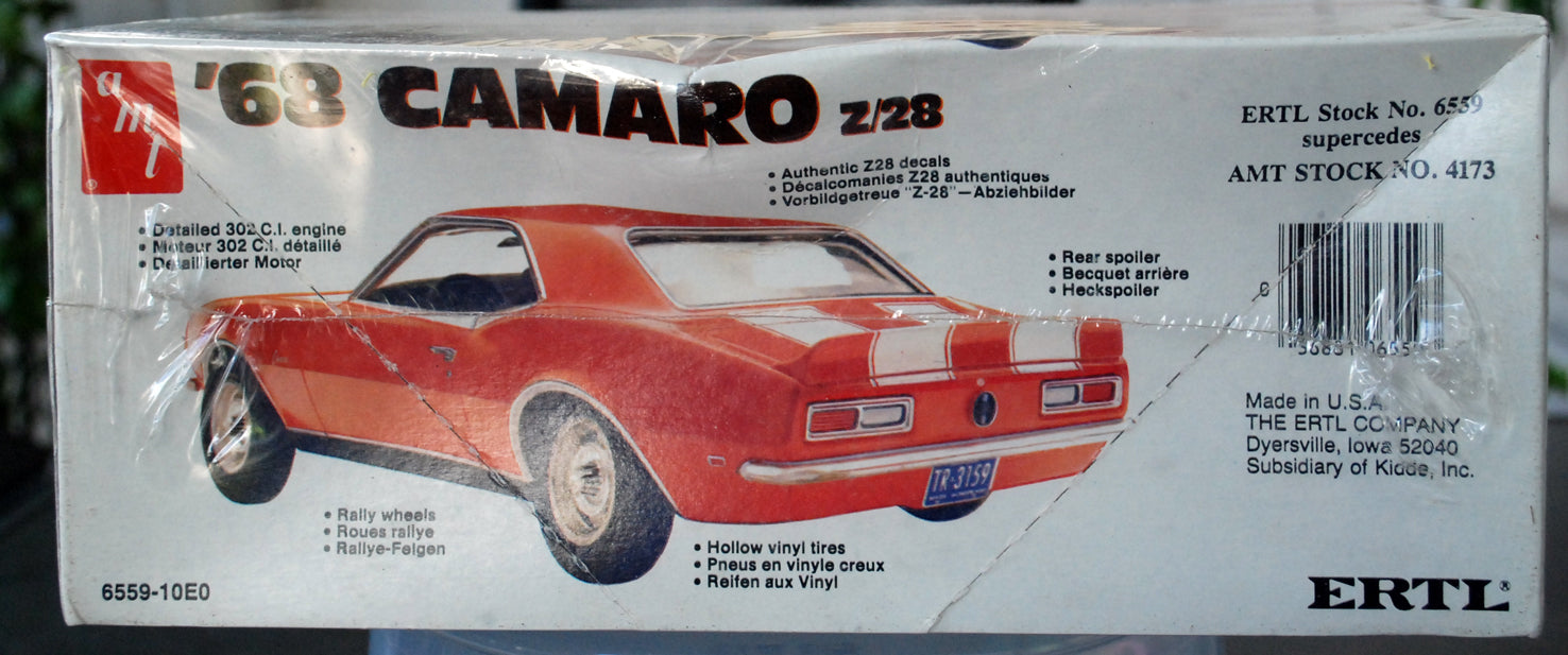 AMT 6558 1968 Chevrolet Camaro Z 28 1:25 Bausatz