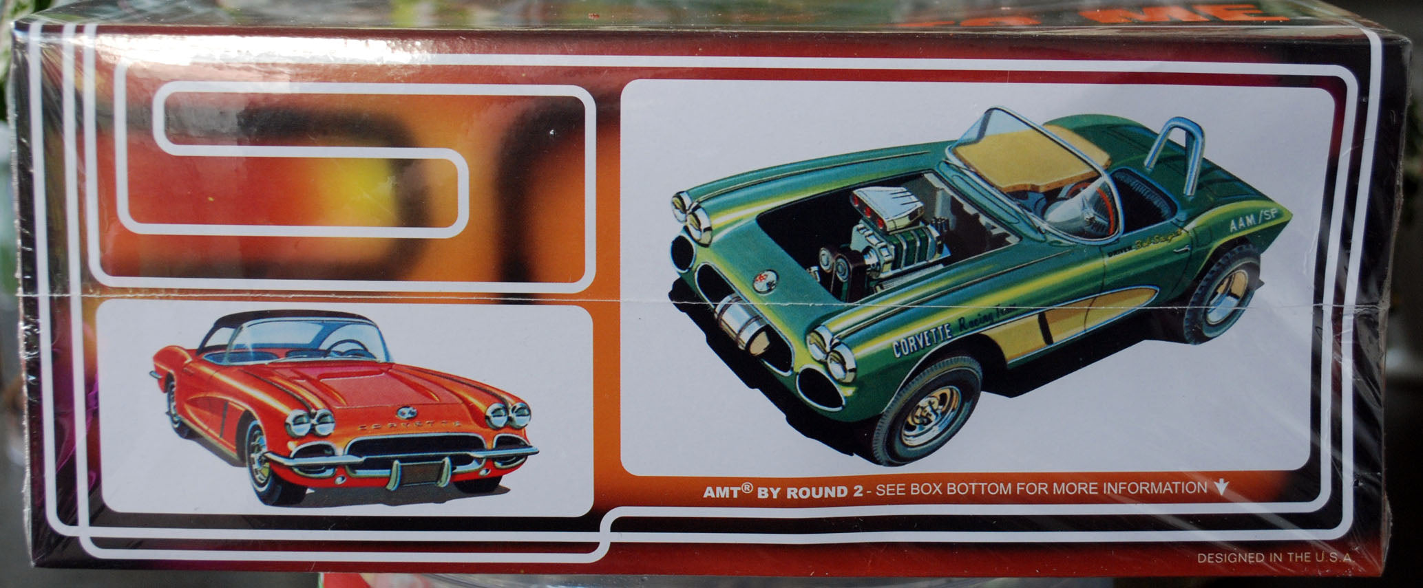 AMT 803 1962 Chevrolet Corvette Sock it to me 4´n1 1:25