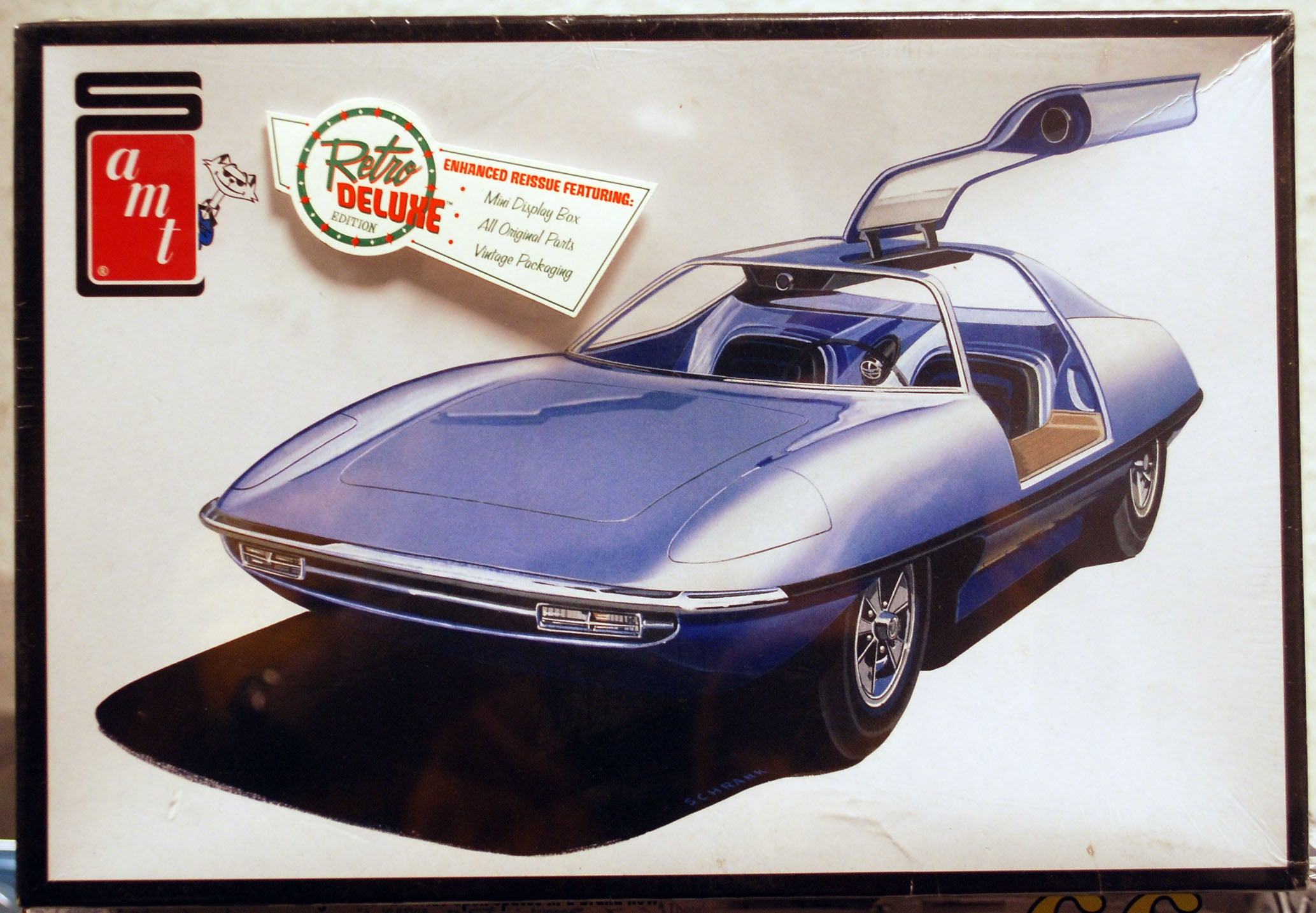 AMT 900 1967 Piranha Super Spy Car The Man from U.N.C.L.E 1:25