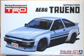 Aoshima 058961 1983 Toyota Corolla Trueno Sprinter AE86 TRD JDM 1:24