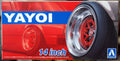 Aoshima 052563 Felgen Yayoi 14 Zoll inkl. Reifen Breitbau Liberty Walk 1:24 # 17