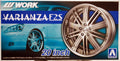 Aoshima 053836 Work Varianza F2S 20" inkl. Reifen 1:24 # 50