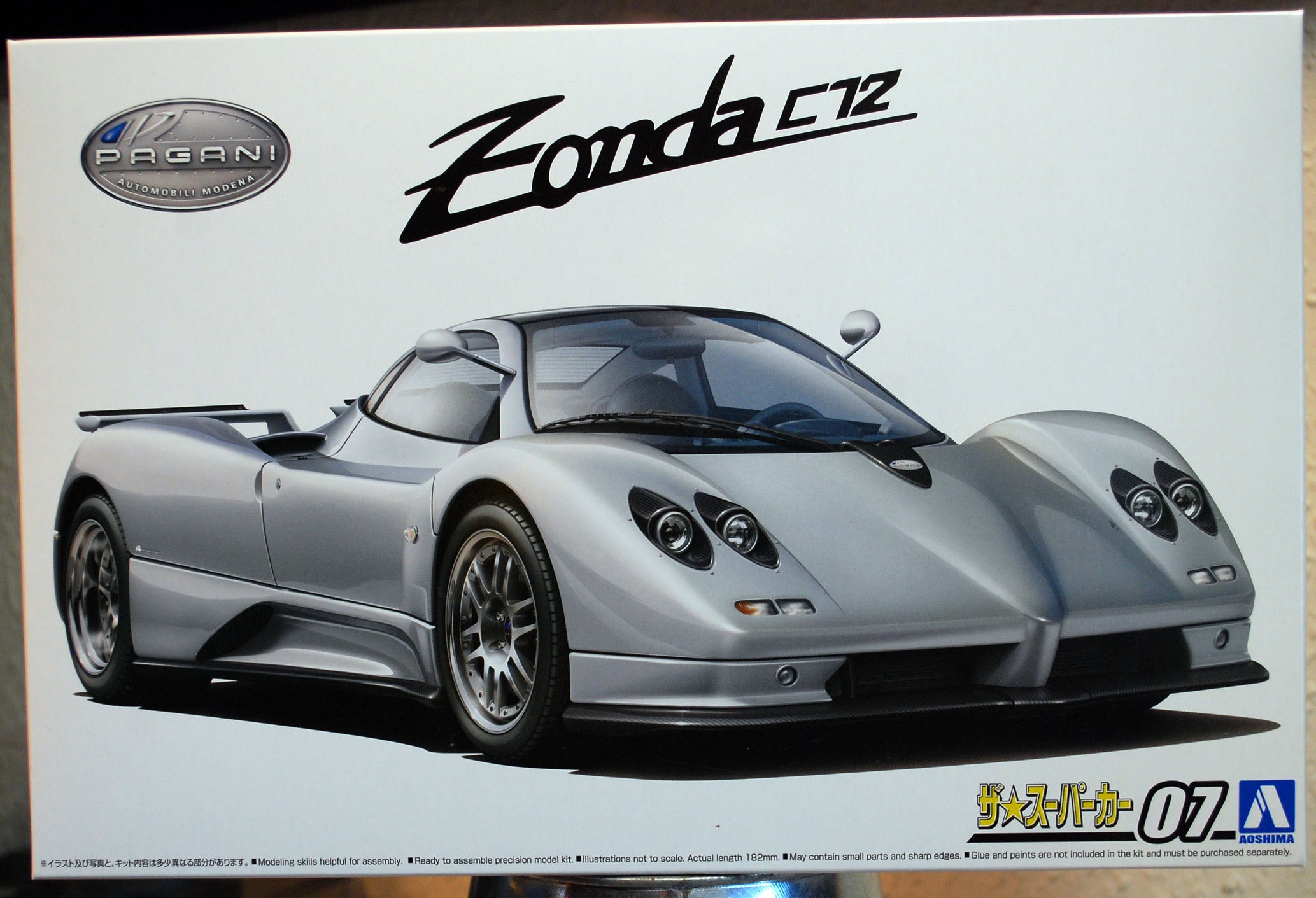 Aoshima 056028 2000 Pagani Zonda C12S 1:24,